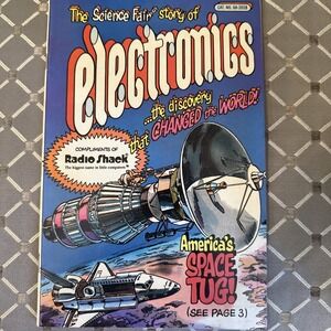 The Science Fair Story of Electronics (1982) vintage Radio Shack Giveaway Comic